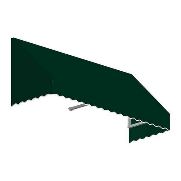 Awntech EF1836-US-3F 3.38 ft. San Francisco Window & Entry Awning, Forest Green - 18 x 36 in.