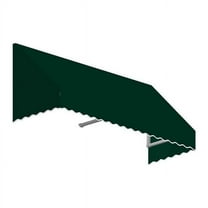 Awntech EF23-US-6F 6.38 ft. San Francisco Window & Entry Awning, Forest Green - 24 x 36 in.