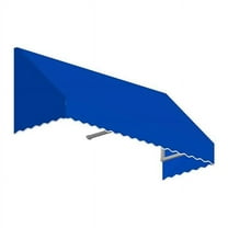 Awntech EF2442-US-4BB 4.38 ft. San Francisco Window & Entry Awning, Bright Blue - 24 x 42 in.
