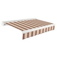 thumbnail image 1 of Awntech Key West Right Motorized Heavy Duty Patio Retractable Awning with Cassette, 1 of 8