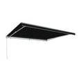 thumbnail image 1 of Awntech MTL10-US-K 10 ft. Maui Left Motor with Remote Retractable Awning, Black - 96 in., 1 of 1