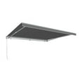 thumbnail image 1 of Awntech MTR20-US-G 20 ft. Maui Right Motor & Remote Retractable Awning, Gray - 120 in., 1 of 1