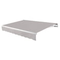thumbnail image 1 of Awntech 24 Ft Maui Left Motorized Heavy Duty Patio Retractable Awning (288in x 9.25in x 120in), Gray, 1 of 8