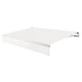 thumbnail image 1 of Awntech 14 Ft Maui Left Motorized Heavy Duty Patio Retractable Awning (168in x 9.25in x 120in), White, 1 of 8