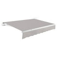 thumbnail image 1 of Awntech 24 Ft Maui Manual Heavy Duty Patio Retractable Awning (288in x 9.25in x 120in), Gray, 1 of 9