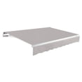 thumbnail image 1 of Awntech 18 Ft Maui Right Motorized Heavy Duty Patio Retractable Awning (216in x 9.25in x 120in), Gray, 1 of 7