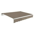 thumbnail image 1 of Awntech 14 Ft Maui Right Motorized Heavy Duty Patio Retractable Awning (168in x 9.25in x 120in), Taupe, 1 of 7