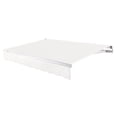 thumbnail image 1 of Awntech 20 Ft Maui Left Motorized Heavy Duty Patio Retractable Awning (240in x 9.25in x 120in), White, 1 of 8