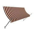 thumbnail image 1 of Awntech NO21-US-4BT 4.38 ft. New Orleans Awning, Burgundy & Tan - 31 x 16 in., 1 of 1