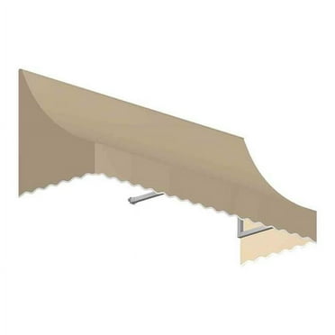 Awntech NT22-US-4T 4.38 ft. Nantucket Window & Entry Awning, Tan - 31 x 24 in.