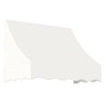 thumbnail image 1 of Awntech 3.38 Ft Nantucket Curved Slope Fixed Awning Canopy (40.5in x 31in x 24in), White, 1 of 2