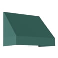 thumbnail image 1 of Awntech 4.38 Ft New Yorker Fixed Awning Canopy with Rigid Valance (52.5in x 16in x 30in), Forest, 1 of 4