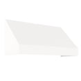 thumbnail image 1 of Awntech 6.38 Ft New Yorker Fixed Awning Canopy with Rigid Valance (76.5in x 18in x 36in), White, 1 of 5