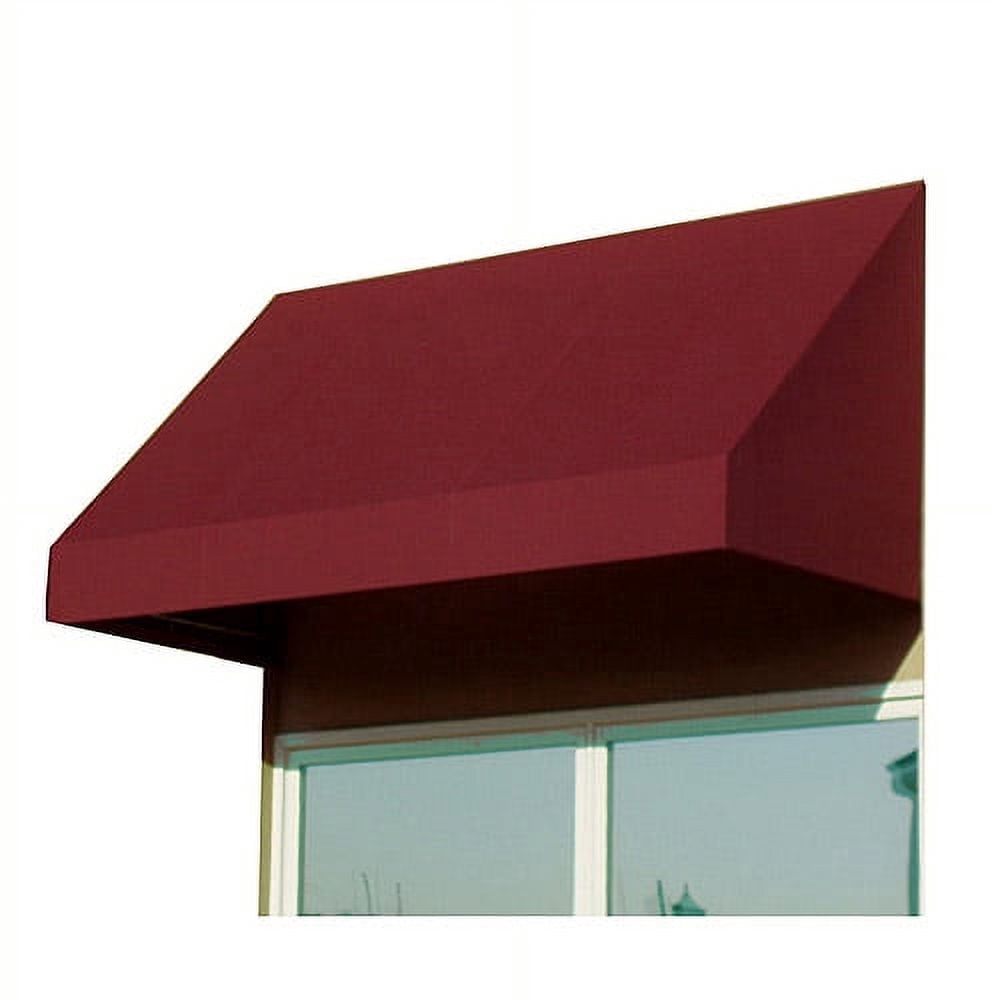 Awntech New Yorker Fixed Awning 100.5" x 31" x 42", Burgundy
