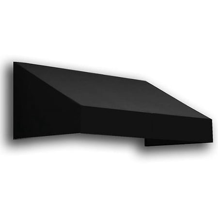 Awntech New Yorker Fixed Awning 100.5" x 16" x 30", Black