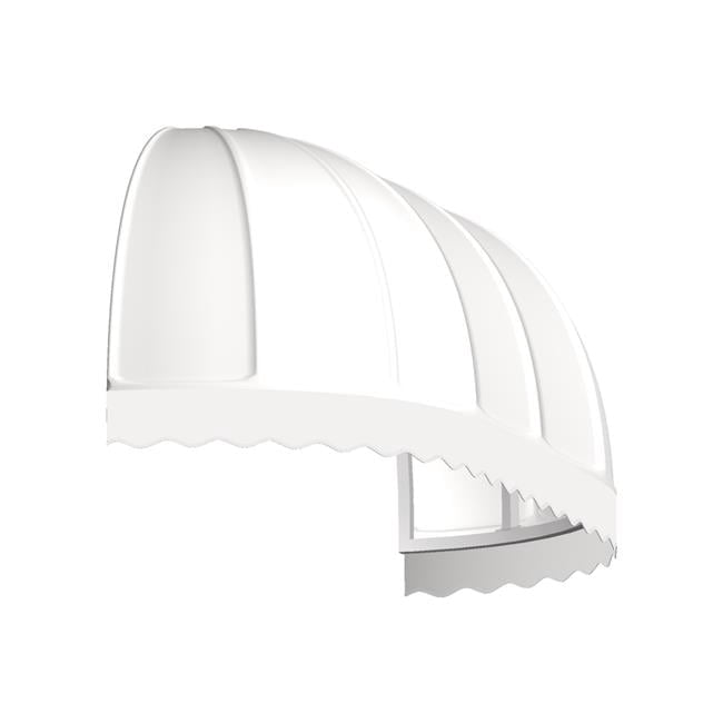 Awntech RC22-US-5W 5.38 ft. Chicago Window & Entry Awning, Off White ...