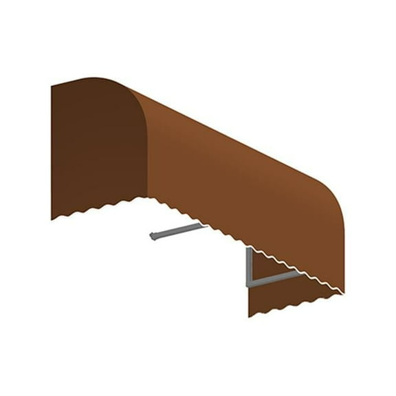 Awntech RS22-US-3TER 3.38 ft. Savannah Window & Entry Awning, Terra Cotta - 31 x 24 in.