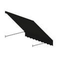 thumbnail image 1 of Awntech SANT22-US-5K 5.38 ft. Santa Fe Twisted Rope Arm Window & Entry Awning, Black - 31 x 24 in., 1 of 1