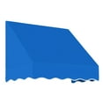 thumbnail image 1 of Awntech 3.38 Ft San Francisco Closed-Sided Fixed Awning Canopy (40.5in x 18in x 36in), Bright Blue, 1 of 4