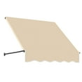 thumbnail image 1 of Awntech 4.38 Ft New Orleans Fixed Awning Canopy with Twisted Rope Arms (52.5in x 31in x 24in), Tan, 1 of 2
