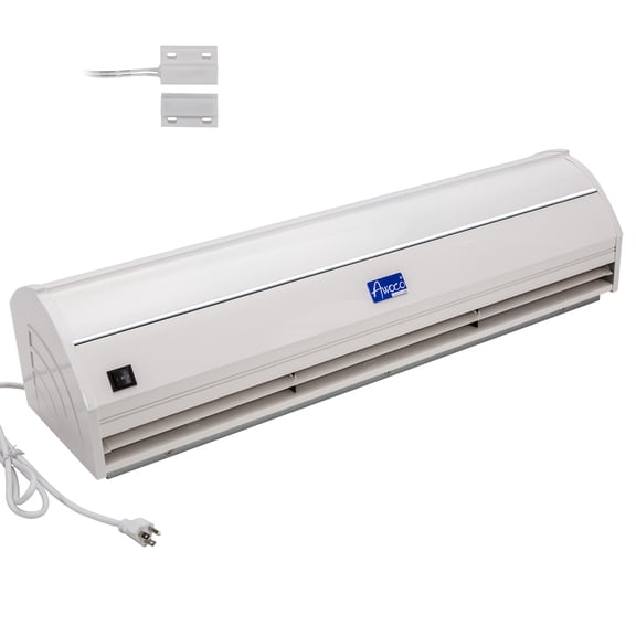 Awoco FM-3509L/Y-M 36" Elegant 2 Speeds 900 CFM Indoor Air Curtain with an Easy-Install Magnetic Door Switch