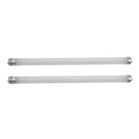 Awoco Pack of 2 Replacement LED Tube L15T8 5 W LED UV Light Bulb for Wall Mount Sticky Fly Trap Lamp FT-3W45-LED (L15T8 x 2)