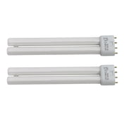 Awoco Pack of 2 Replacement PL 18W BL UV Light Bulb for Wall Mount Sticky Fly Trap Lamp FT-1C18 and FT-1M18 18W x 2