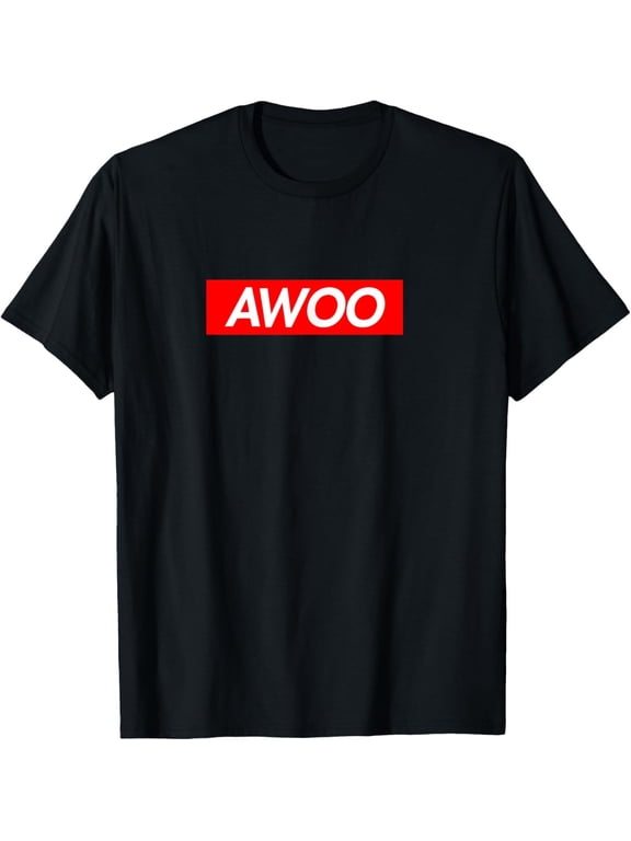 Awoo Furry Designer Creative Graphic For Special Occasions T-Shirt, Size S-5XL