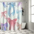 thumbnail image 1 of Awpe Trendy Chinoiserie Shower Curtain Waterproof Multiple Sizes White, 1 of 7