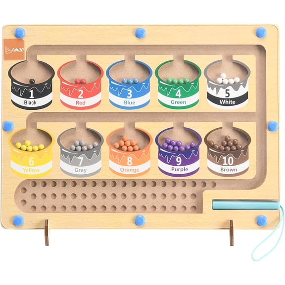 Awulo Magnetic Color and Classification Maze