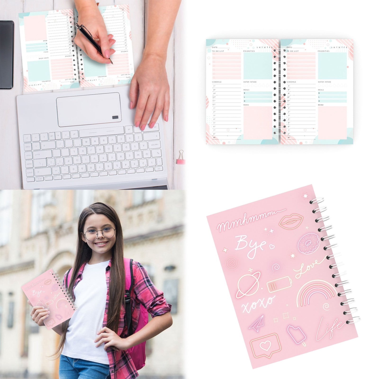 Sunday Notebook Awuniuwanotebook Journal, Scrapbook Journal, Plan Book Border Self ...