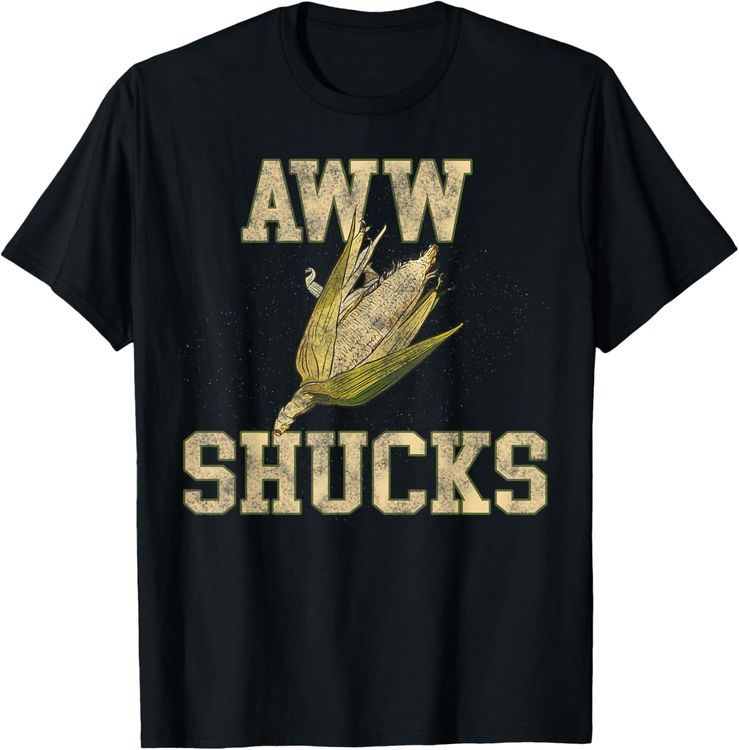 Aww Shucks Corn on the Cob Meme T-Shirt - Walmart.com