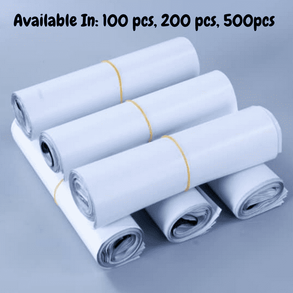 Poly Mailer Bags 8x11 Plastic Shipping Bags Mailing Envelopes - 200 ct
