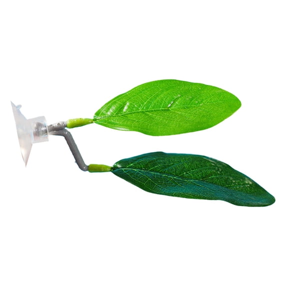 Awwp 1 Pieces Artificial Aquarium Plants, Betta Fish Tank Accessories, Betta Leaf Hammock Pad, Betta Resting Leaf with Spawning Surface, Eco-Friendly Aquarium Decor