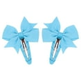 thumbnail image 1 of Awwp 2*Children'sBow Hairpins Deep Discounts Hair Clips Hair Bows Clip Toddler Bows Girl Hair Bows for Girls Clips Accessories for Little Girls Infants Small Hair Bows, 1 of 8