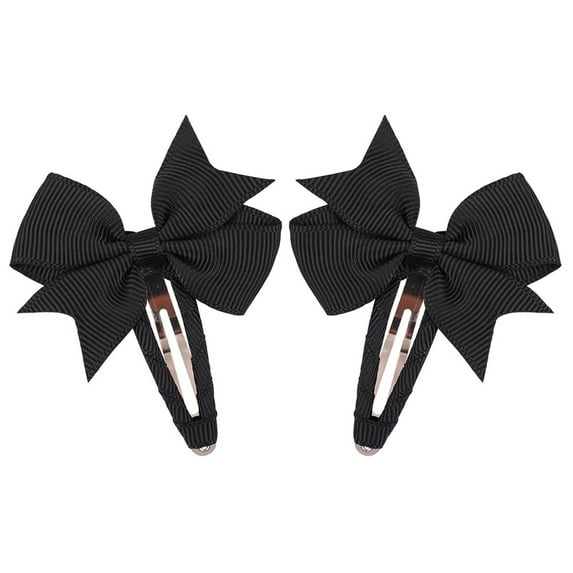 Awwp 2*Children'sBow Hairpins Deep Discounts Hair Clips Hair Bows Clip Toddler Bows Girl Hair Bows for Girls Clips Accessories for Little Girls Infants Small Hair Bows