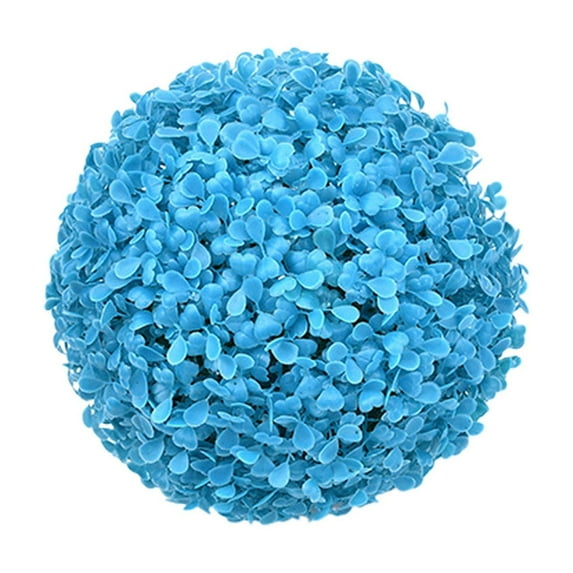 Awwp Artificial Plant Topiary Ball, UV Resistant Greenery Balls for Indoor Outdoor Garden, Lifelike Look, Fake Boxwood Plants, for Garden, Backyard, Patio, Front Door, Home Decor