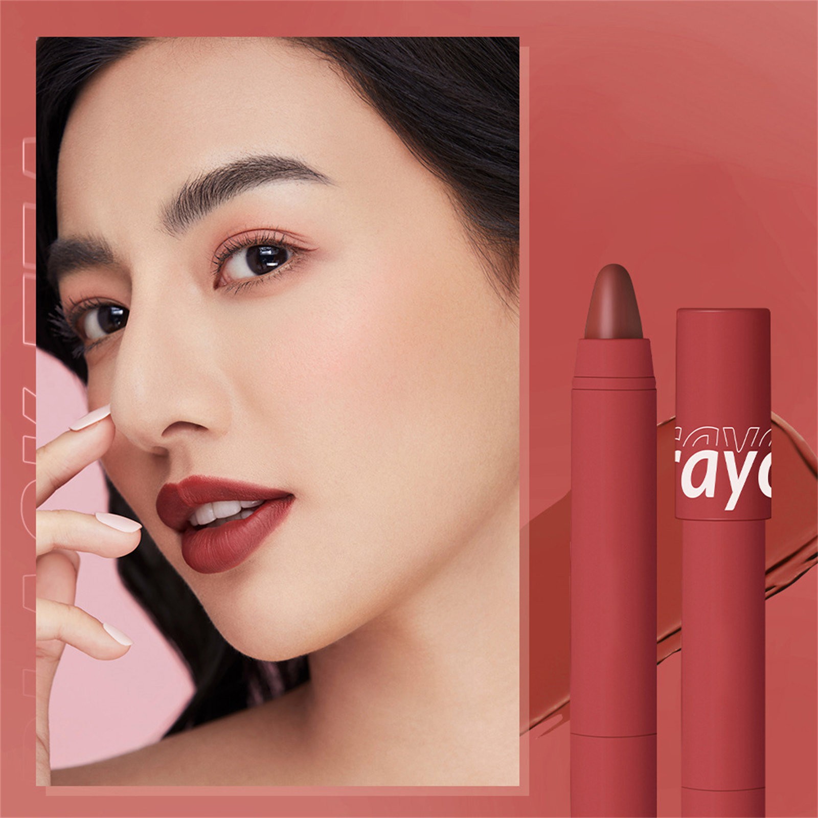 Awwp Big Sale! Lipstick, Lipstick Pen Velvet Crayon Lipstick Set Long