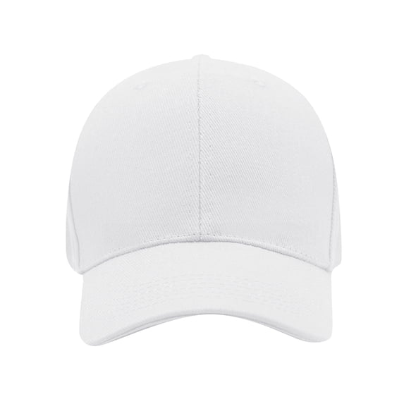 Awwp Classic Unisex Cotton Adjustable Low Crown Baseball Summer Fashion Casual Caps Cap Hats Plain Unstructured Baseball Cap Washed Cotton Adjustable Dad Hat White One Size