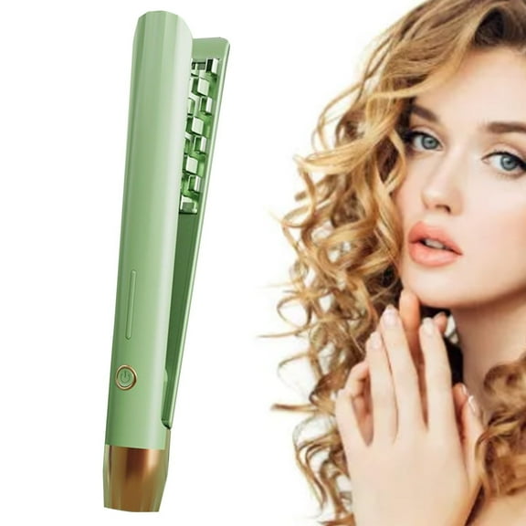 Awwp Claw Clips Hair Crimper Fast Heating Volume Hair Styling for All Hair Types 220V Green Claw Clips for Thick Hair Green