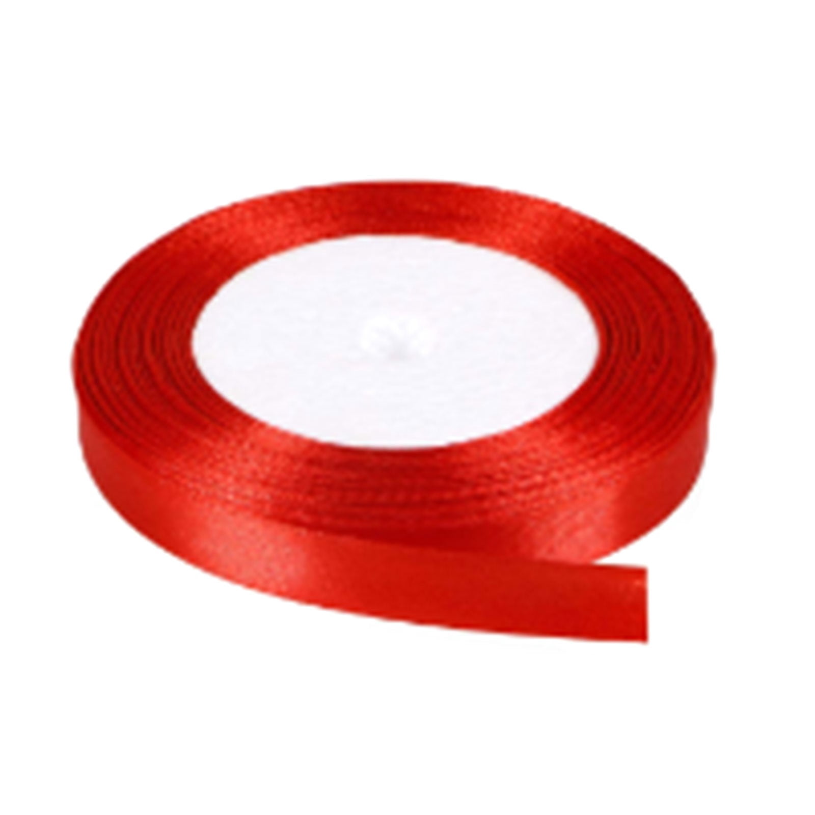 Red Creat Ribbon Awwp Glitter Ribbon for Christmas, 3/8 Inch Wide Gift Ribbons, Red ...
