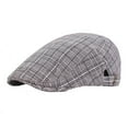 thumbnail image 1 of Awwp Men's Mesh Flat Cap Breathable Summer Newsboy Hat Adjustable Breathable Cabbie Driving Flat Cap for Men Hunting Hat Grey One Size, 1 of 3