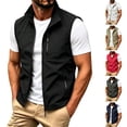 thumbnail image 1 of Awwp Men's Vests Casual Multi-Pocket Outdoor Vest Men's Casual Outdoor Lightweight Vest Quick Dry Fishing Hunting Photo Sleeveless Vest with Pockets Black Size: 2Xl, 1 of 6