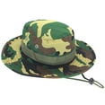 thumbnail image 1 of Awwp Sun Hats for Unisex Bucket Hat Upf 50+ Boonie Hat Foldable Uv Protection Outdoor Hiking Fishing Hat Fisherman's Hat Casual Jungle Round Brimmed Hat Green 2 L, 1 of 2