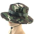 thumbnail image 1 of Awwp Sun Hats for Unisex Bucket Hat Upf 50+ Boonie Hat Foldable Uv Protection Outdoor Hiking Fishing Hat Fisherman's Hat Casual Jungle Round Brimmed Hat Navy 1 L, 1 of 2
