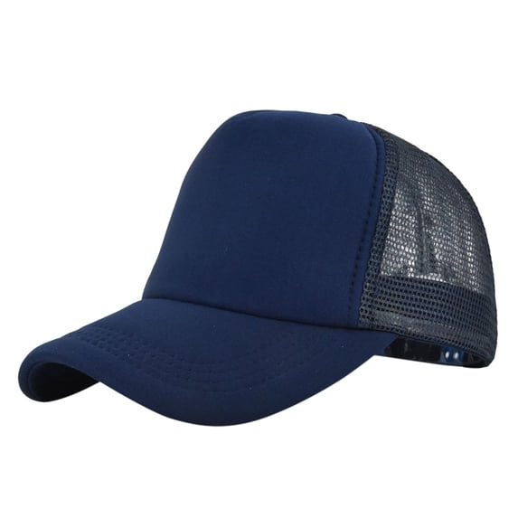 Awwp Toddler Baseball Hat Sun Protection Boy Baseball Cap Adjustable Fit Mesh Baseball Hat Outdoor Beach Casual Peaked Cap Travel Holiday Sports Cap Navy One Size