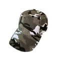thumbnail image 1 of Awwp Unisex Camouflage Baseball Cap Snapback Hat Adjustable Size for Running Workouts And Outdoor Activities All Seasons Grey 56-58Cm, 1 of 2