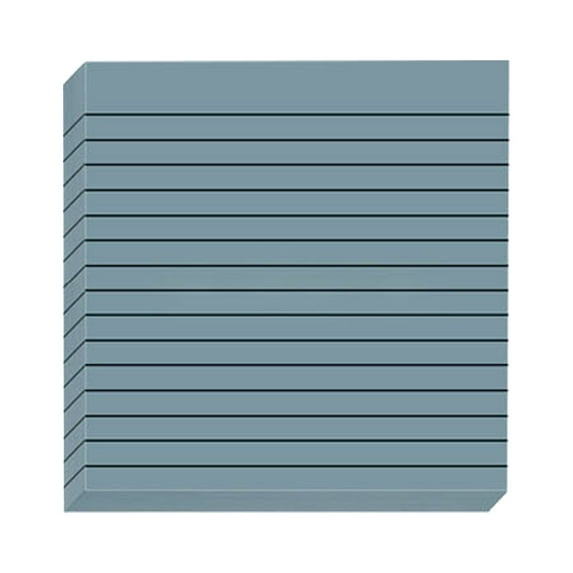 Awwp Vintage Lined Sticky Notes 3x3 Inch, 30 Sheets per Pad Strong Adhesive Self-Stick Notes, 80gsm Paper for Office Home Meeting Memo Pads (6 Vintage Colors)