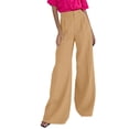 thumbnail image 1 of Awxnjux Palazzo Pants Women'S Wide Leg Drag Pants Straight Suit Pants High Waist Loose Casual Pants (Khaki,Xl), 1 of 9