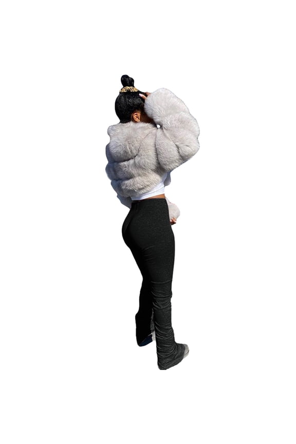 Women'S Fashion Pants Women'S Run Workout Joggers Pants Gradient Yoga Sport Stacked Leggings (Black,S)